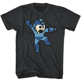 Mega Man - Jumpman - Short Sleeve - Heather - Adult - T-Shirt