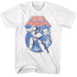 Mega Man - Mega Circles - Short Sleeve - Adult - T-Shirt