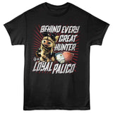 Monster Hunter - Loyal Palico - American Classics - Front Print Black Adult Short Sleeve T-Shirt
