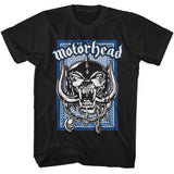 Motorhead - Playing Card - American Classics - Solid Black Adult Short Sleeve T-Shirt