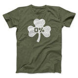 0% Irish Men/Unisex T-Shirt