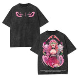 MITSURI KANROJI UNISEX ANIME INSPIRED VINTAGE TEEä¸¨DEMON SLAYER-[DS] Style001