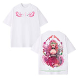 MITSURI KANROJI UNISEX ANIME INSPIRED VINTAGE TEEä¸¨DEMON SLAYER-[DS] Style001