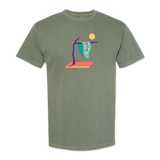 Melting Clock (Moss) T-shirt
