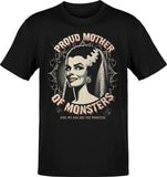 Proud Mother Of Monsters Old School Mm T-Shirt