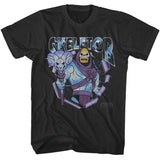 Masters Of The Universe - Skeletor Breakthrough - American Classics - Black Solid Adult Short Sleeve T-Shirt