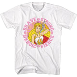 Masters Of The Universe - MOTU She-Ra Brave & Strong - Short Sleeve - Adult - T-Shirt