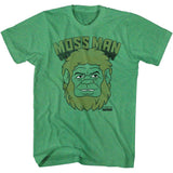 Masters Of The Universe - Moss Man Head - Short Sleeve - Heather - Adult - T-Shirt