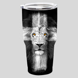 Kerusso Lion Cross 30 oz Stainless Steel Tumbler