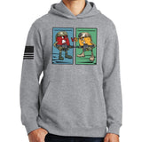 M vs S Hoodie