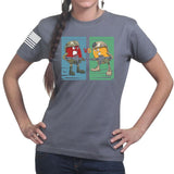 Ladies M vs S T-shirt