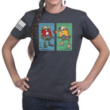 Ladies M vs S T-shirt Style001