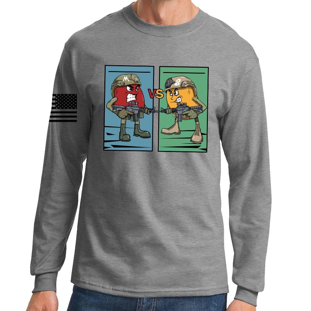M vs S Long Sleeve T-shirt