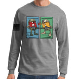 M vs S Long Sleeve T-shirt