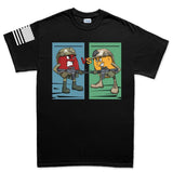 Mens M vs S T-shirt Style001