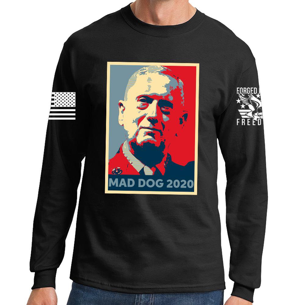 Mad Dog Mattis For President Long Sleeve T-shirt Style001