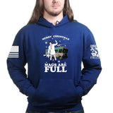 Merry Christmas Mags Are Full Hoodie Style001