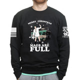 Merry Christmas Mags Are Full Sweatshirt Style001