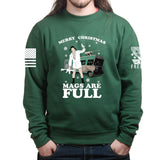 Merry Christmas Mags Are Full Sweatshirt Style001