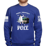 Merry Christmas Mags Are Full Sweatshirt Style001