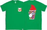 MAJIN OBAMA - 'Conbini' T-Shirt - Green
