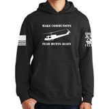 Make Communists Fear Hueys Again Hoodie Style001