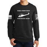 Make Communists Fear Hueys Again Sweatshirt Style001