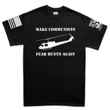 Make Communists Fear Hueys Again Men's T-shirt Style001
