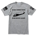 Make Communists Fear Hueys Again Men's T-shirt Style001