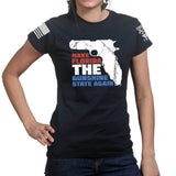 Make Florida The Gunshine State Ladies T-shirt Style001