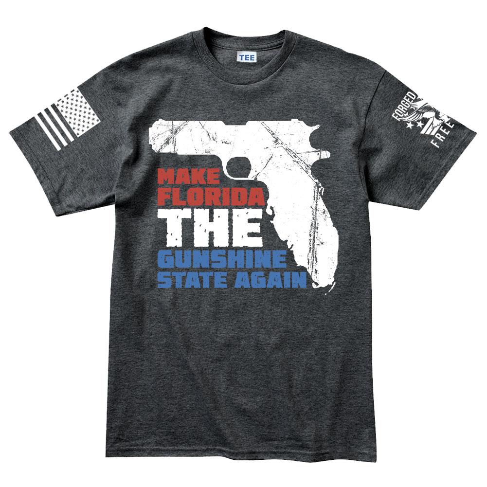 Make Florida The Gunshine State Men's T-shirt Style001