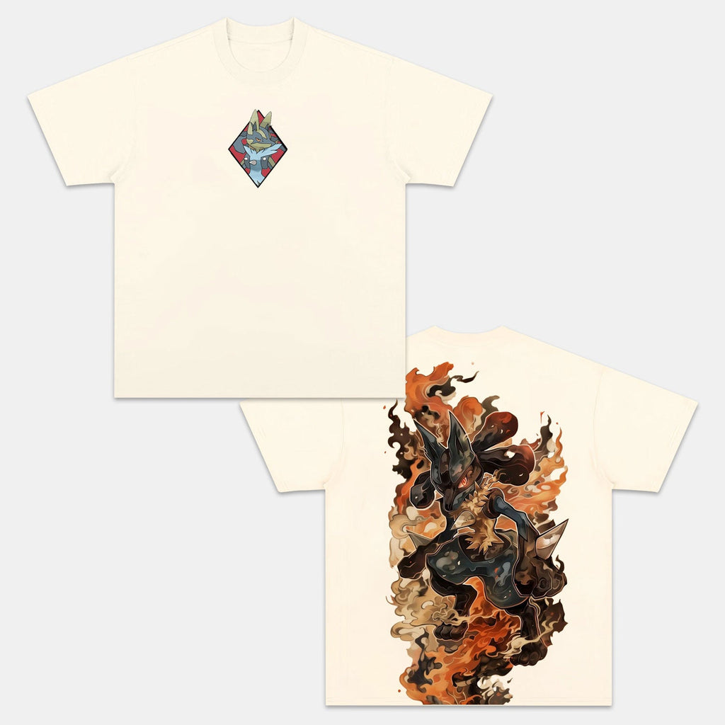 MEGA LUCARIO VINTAGE TEEä¸¨POKÃ‰MON-[DS]