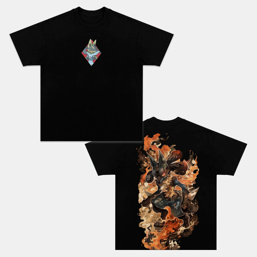 MEGA LUCARIO VINTAGE TEEä¸¨POKÃ‰MON-[DS]