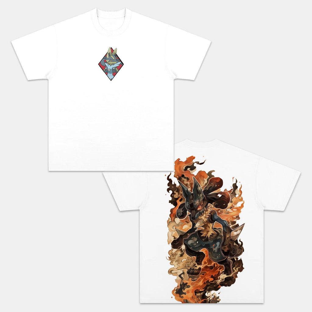 MEGA LUCARIO VINTAGE TEEä¸¨POKÃ‰MON-[DS]