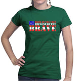 Home Of The Free Ladies T-shirt Style001