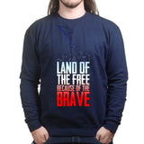 Land of The Free Sweatshirt Style001