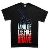 Land of The Free Men's T-shirt Style001