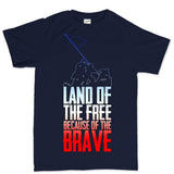 Land of The Free Men's T-shirt Style001