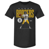 Aaron Rodgers Pittsburgh Steelers Card WHT Style003