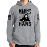 Merry Christmas Hans Hoodie Style001