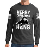 Merry Christmas Hans Long Sleeve T-shirt Style001