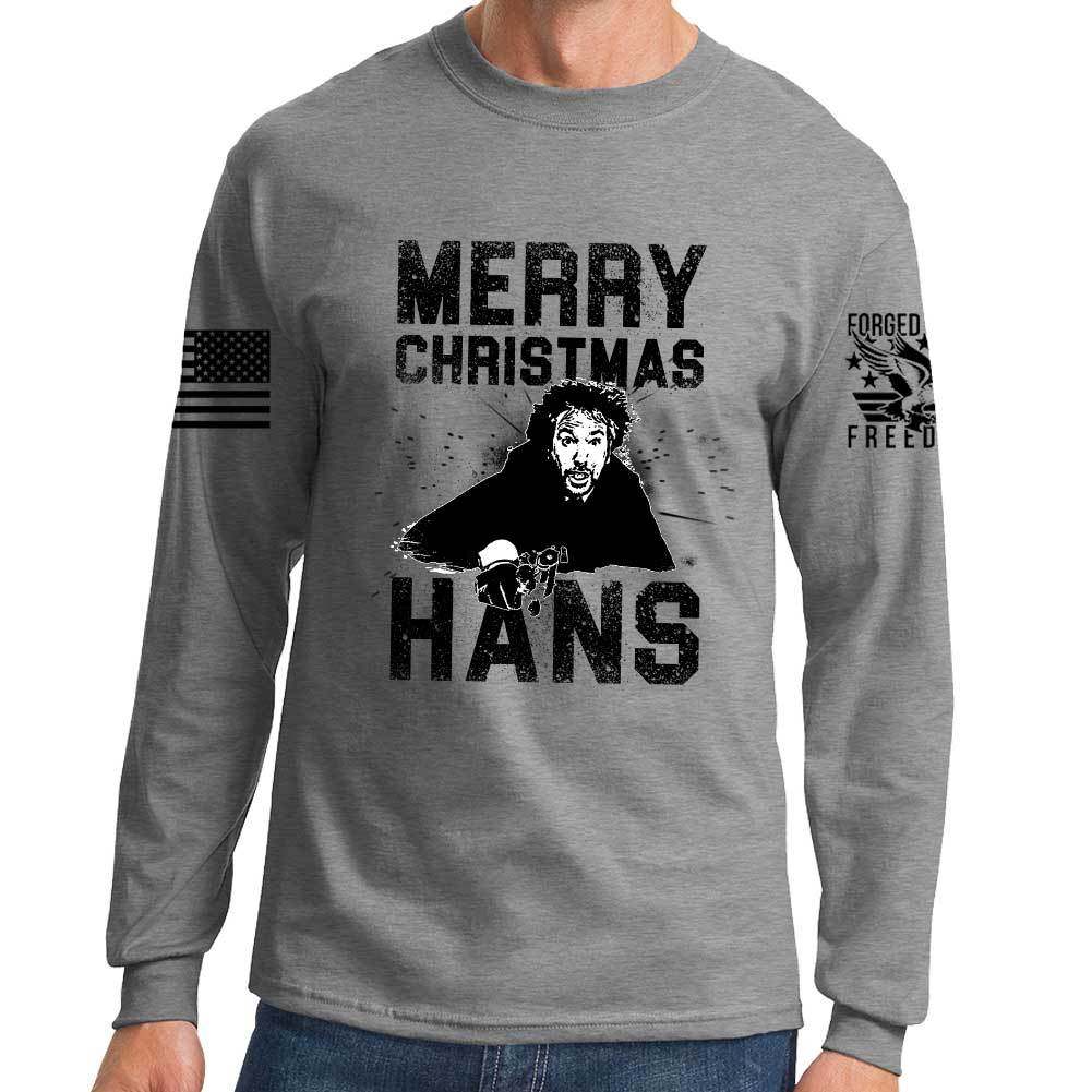 Merry Christmas Hans Long Sleeve T-shirt