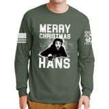 Merry Christmas Hans Long Sleeve T-shirt Style001