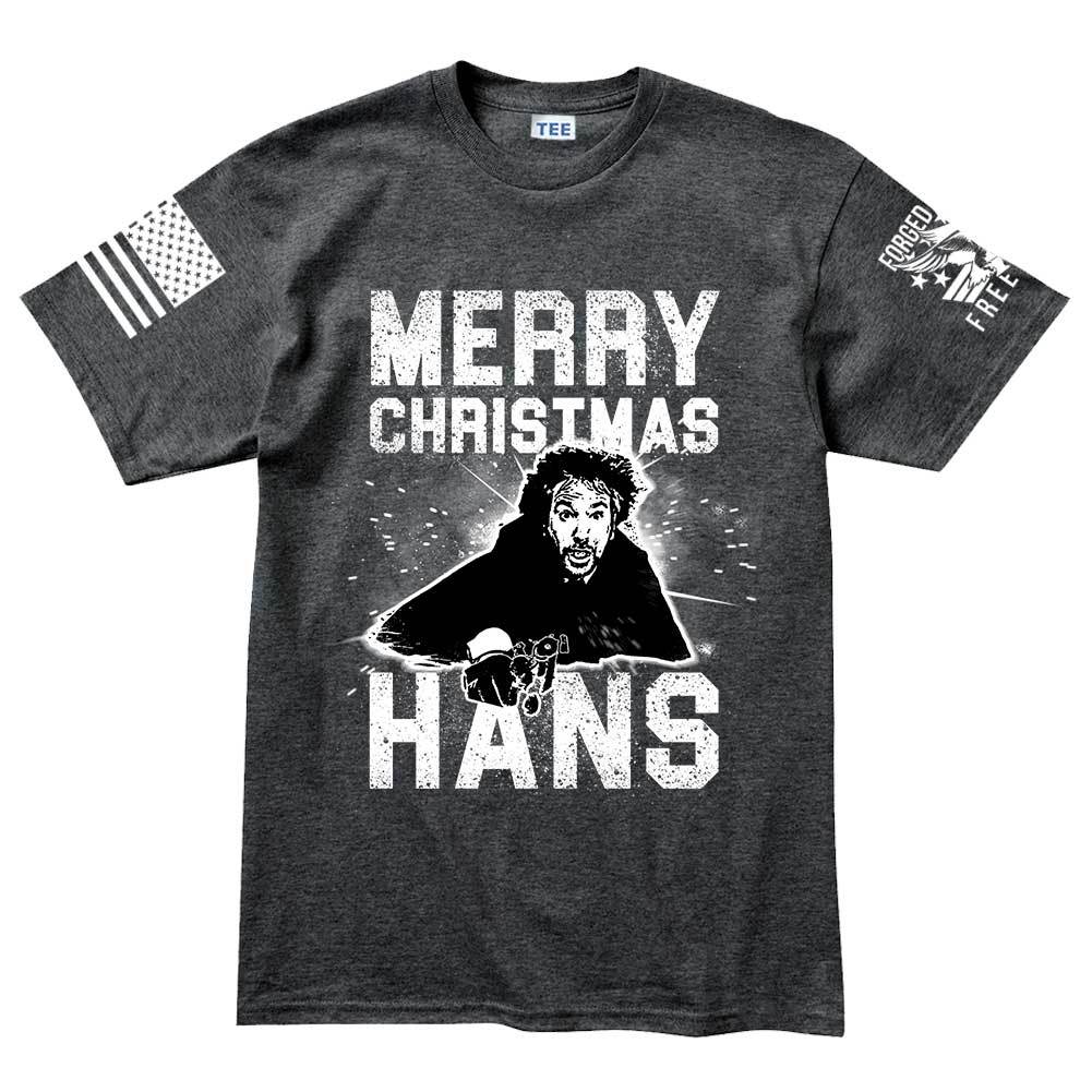 Merry Christmas Hans Men's T-shirt Style001