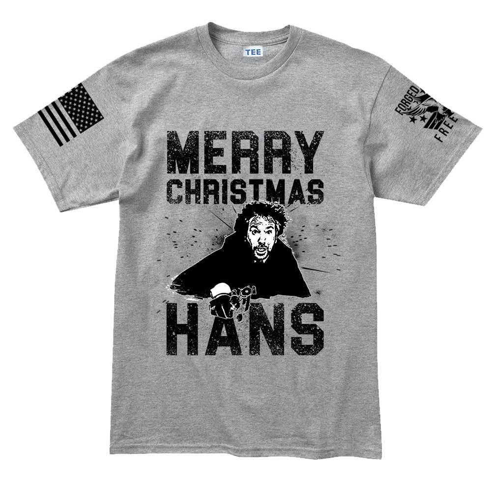 Merry Christmas Hans Men's T-shirt Style001