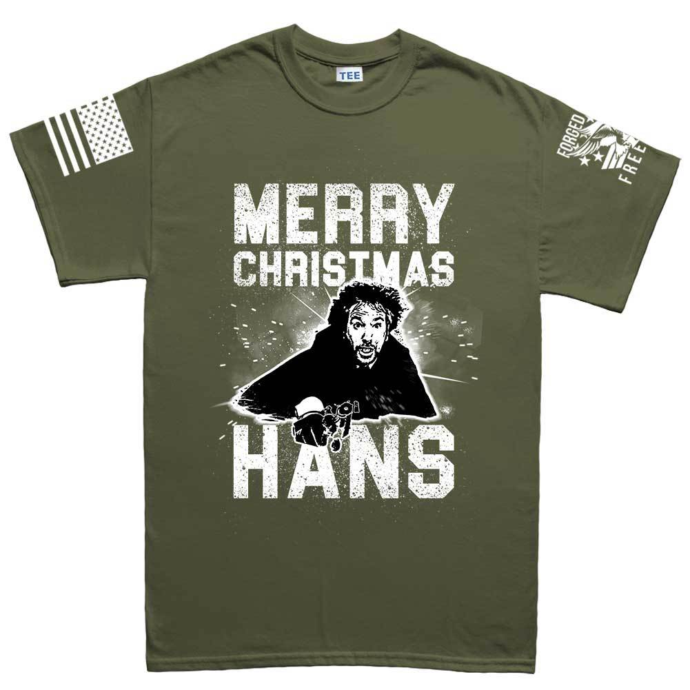 Merry Christmas Hans Men's T-shirt Style001