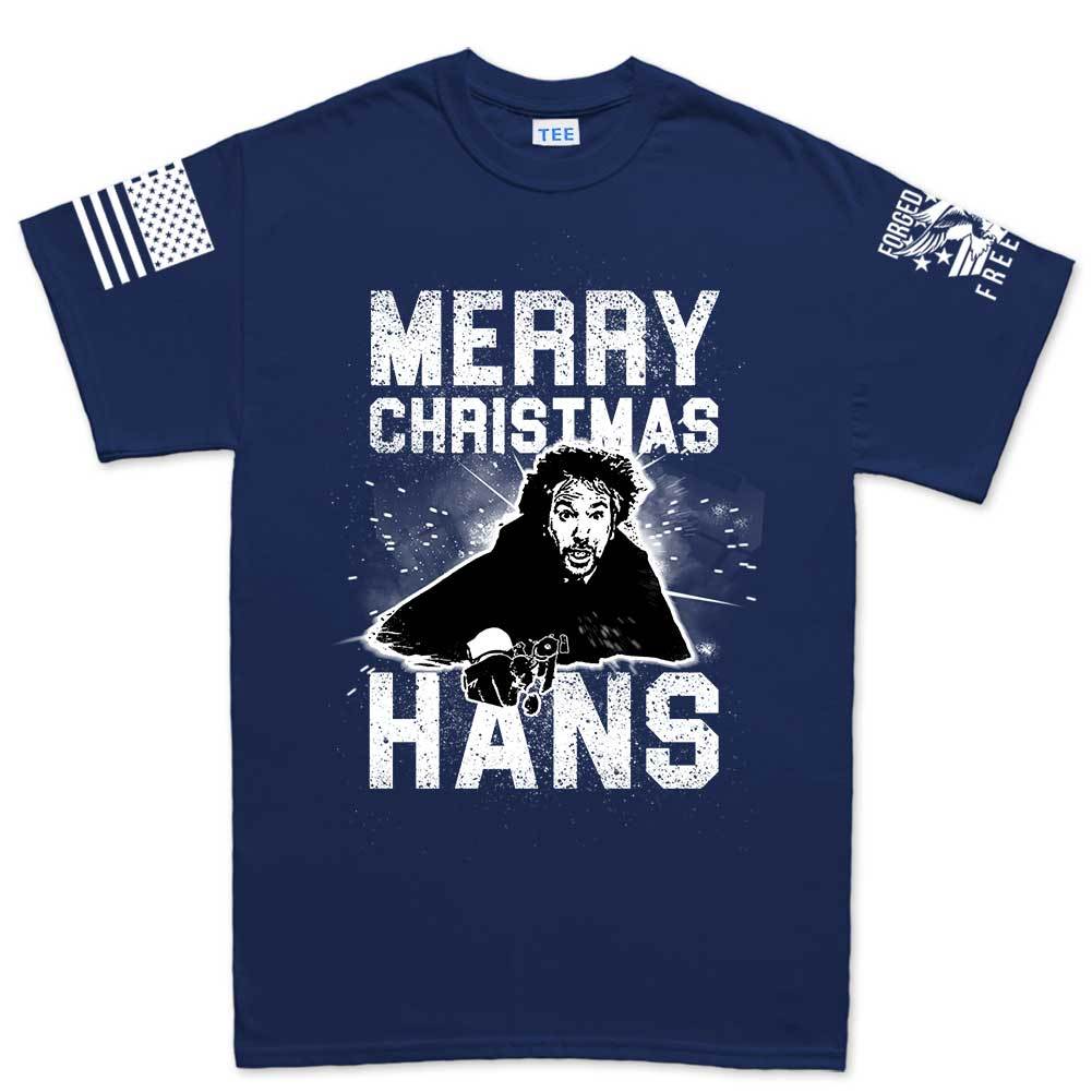 Merry Christmas Hans Men's T-shirt Style001