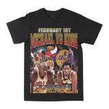 Mike Vs Kobe Graphic Tee