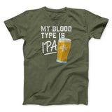 My Blood Type Is IPA Men/Unisex T-Shirt