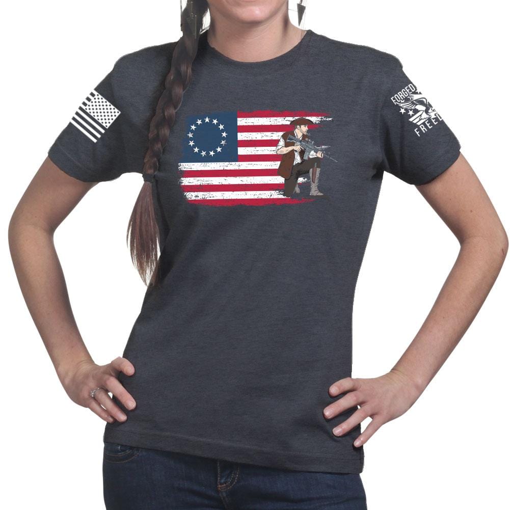 Modern Minuteman Ladies T-shirt